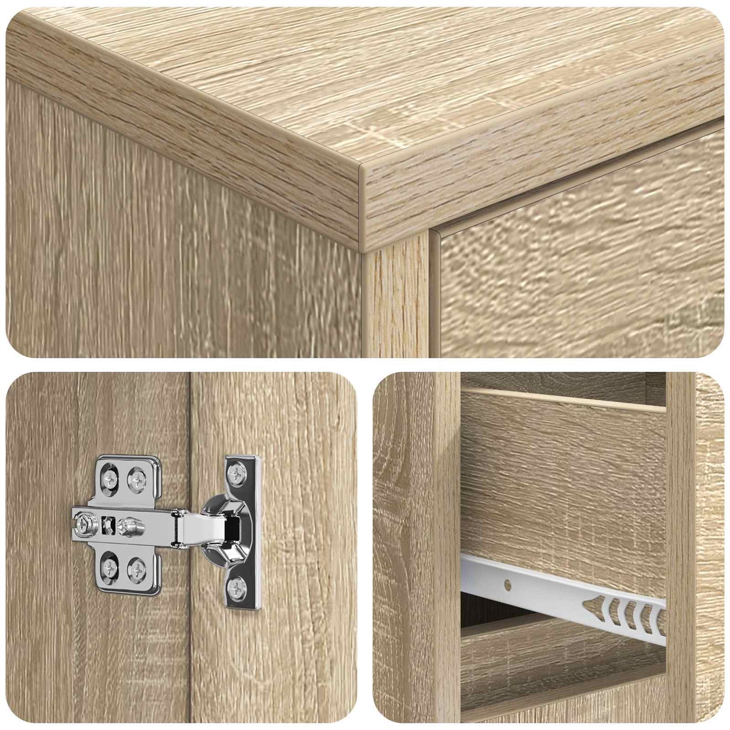 Mobile da Bagno Rovere Sonoma 30 x 33 x 190 cm | homemem39