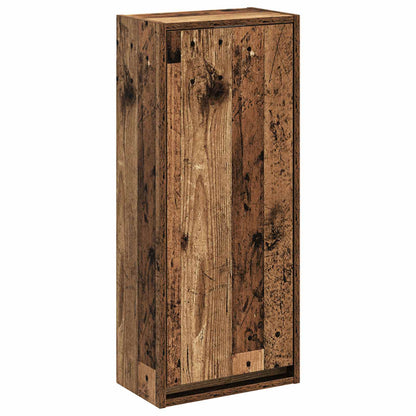 Mobile lavabo da parete Legno antico 35 x 20 x 81 cm | homemem39
