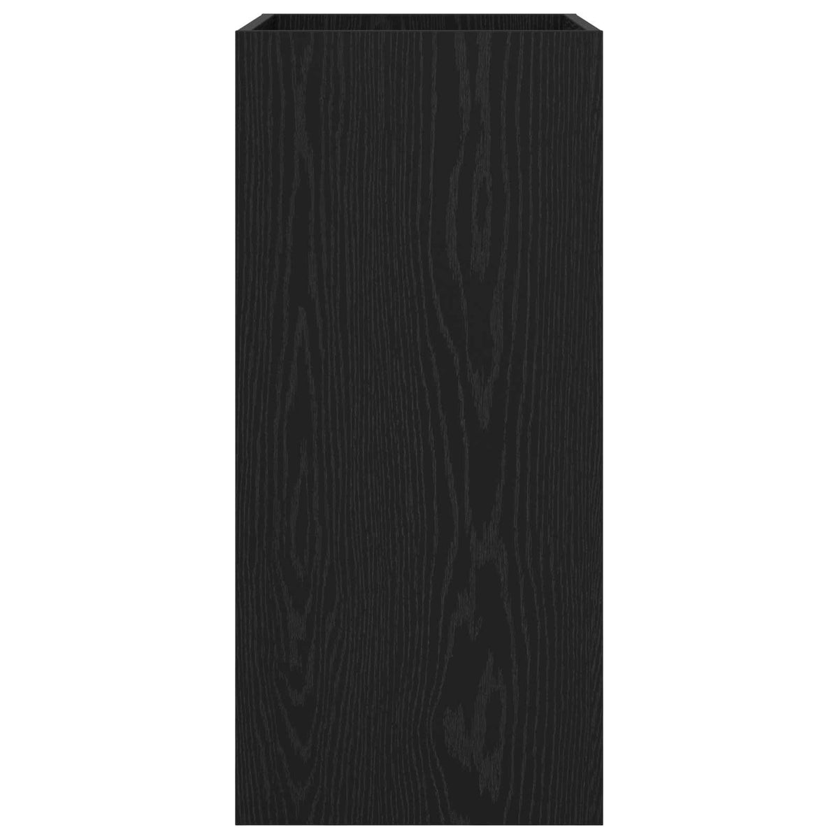 Mobiletto da Bagno Sotto Lavabo Rovere Nero 56 x 37,5 x 81 cm