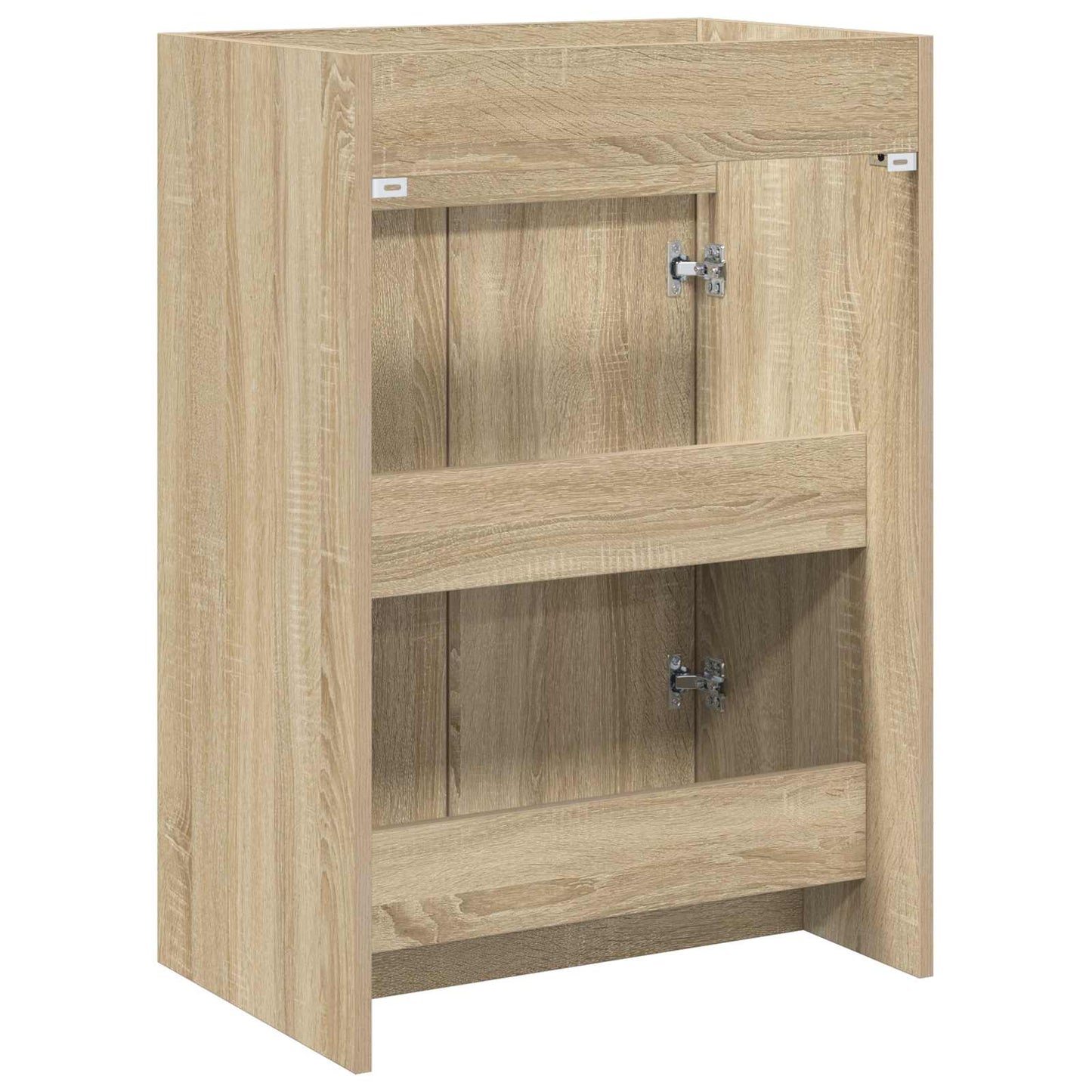 Mobiletto da Bagno Sotto Lavabo Rovere Sonoma 56 x 37,5 x 81 cm | homemem39