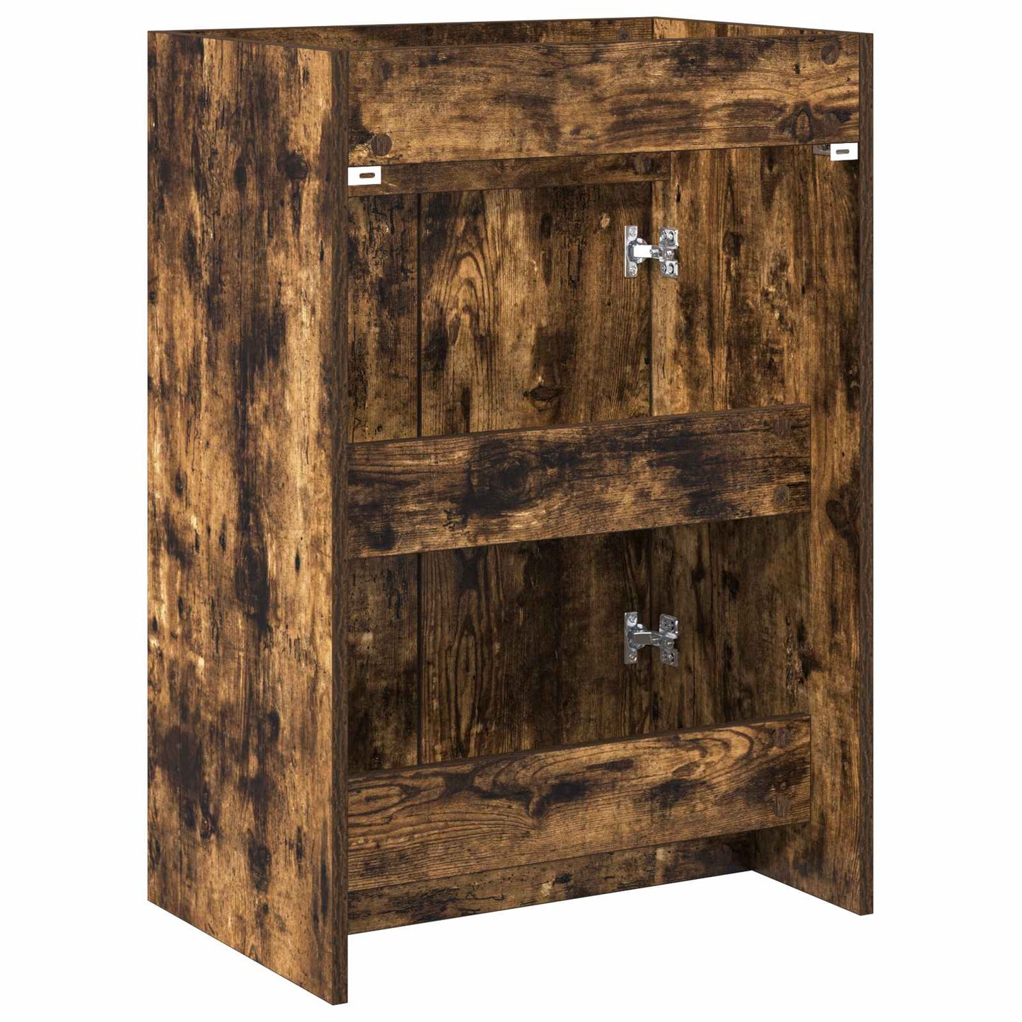 Mobiletto da Bagno Sotto Lavabo Rovere Fumo 56 x 37,5 x 81 cm | homemem39