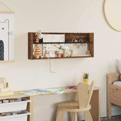 Scaffale per riviste Legno vecchio 80 x 12 x 30 cm