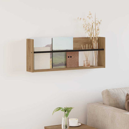 Scaffale per riviste Rovere artigianale 80 x 12 x 30 cm