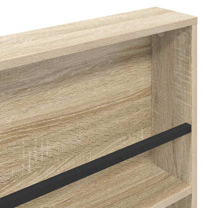 Scaffale per riviste Rovere Sonoma 60 x 12 x 70 cm