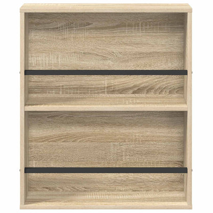 Scaffale per riviste Rovere Sonoma 60 x 12 x 70 cm