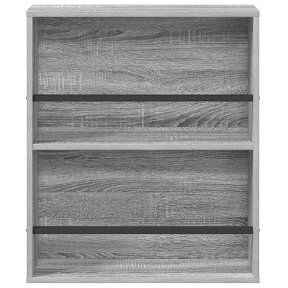 Scaffale per riviste Grigio Sonoma 60 x 12 x 70 cm