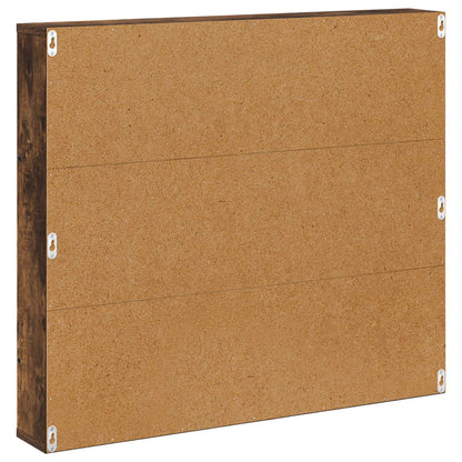 Scaffale per riviste Rovere fumé 80 x 12 x 70 cm