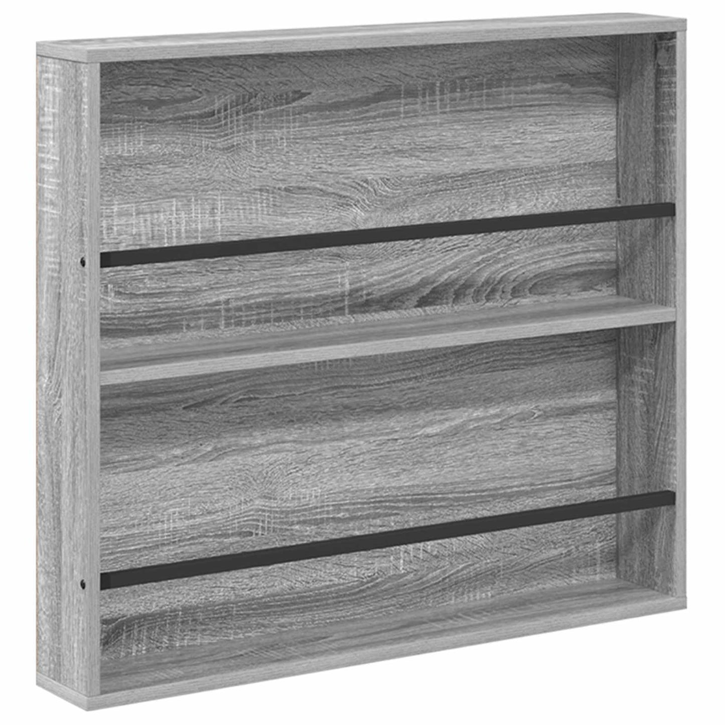 Scaffale per riviste Grigio Sonoma 80 x 12 x 70 cm | homemem39