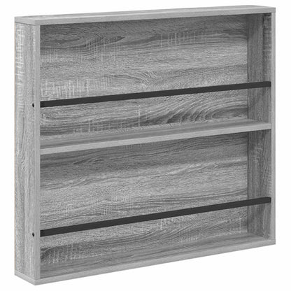 Scaffale per riviste Grigio Sonoma 80 x 12 x 70 cm