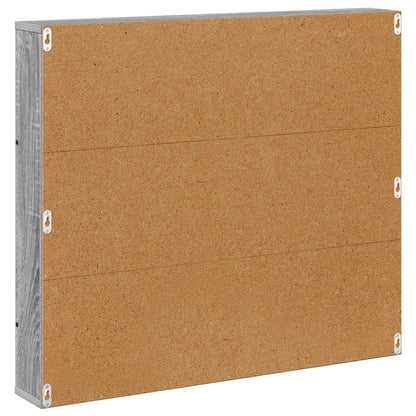 Scaffale per riviste Grigio Sonoma 80 x 12 x 70 cm | homemem39
