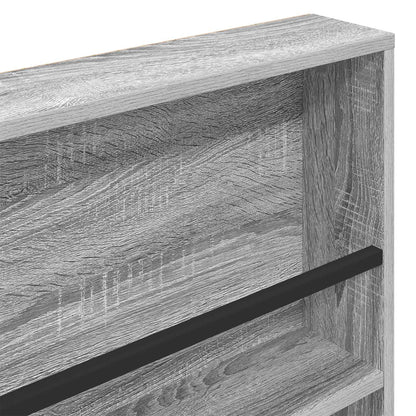 Scaffale per riviste 2 pz Grigio Sonoma 80 x 12 x 70 cm