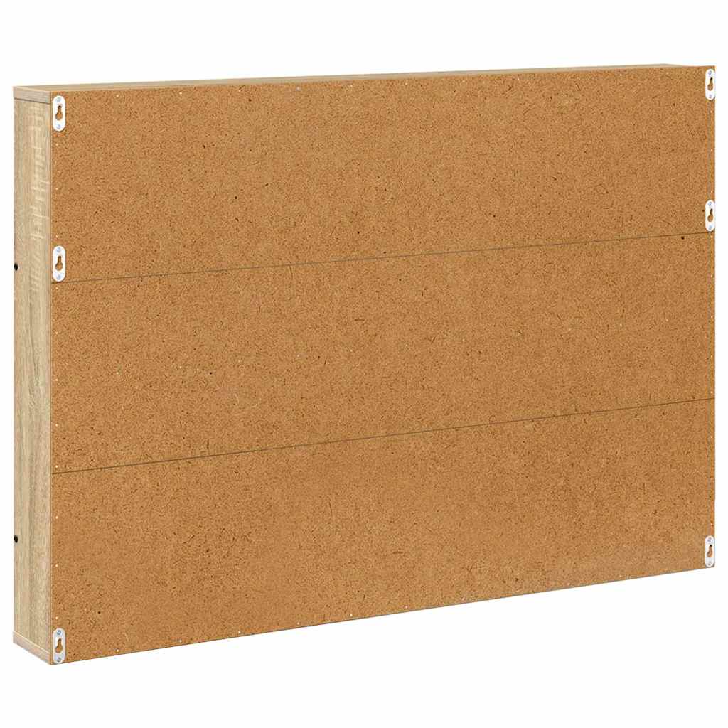 Scaffale per riviste Rovere Sonoma 100 x 12 x 70 cm