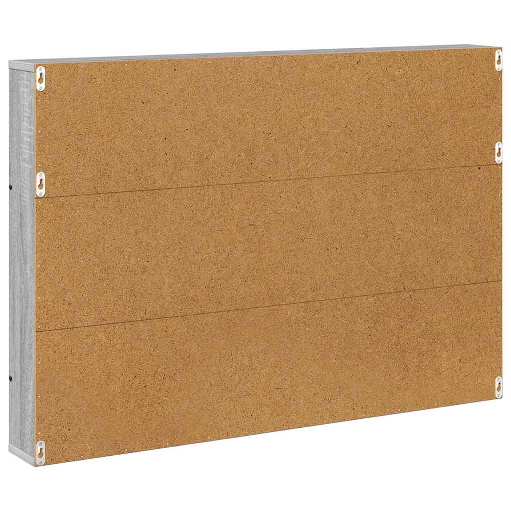 Scaffale per riviste Grigio Sonoma 100 x 12 x 70 cm