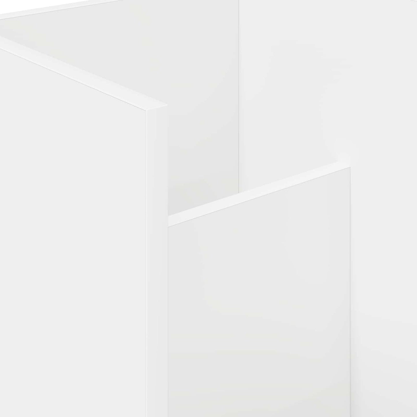 Scaffale per riviste Bianco 35 x 35 x 45 cm Legno multistrato