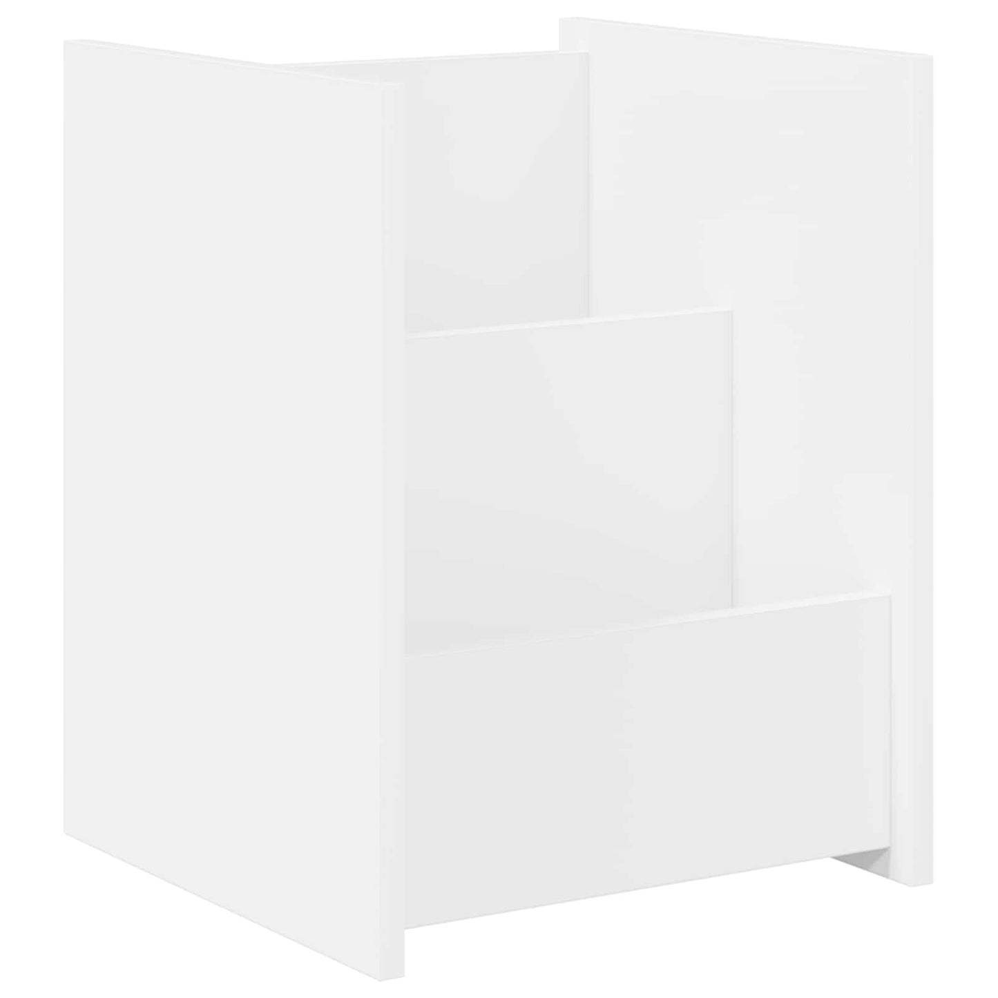 Scaffale per riviste con lo scaffale Bianco 35 x 35 x 45 cm