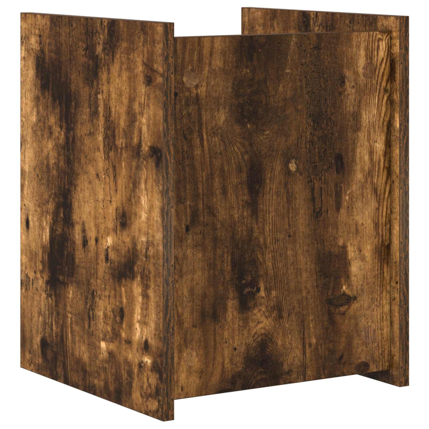 Scaffale per riviste Rovere fumé 35 x 35 x 45 cm