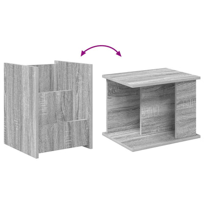 Scaffale per riviste Grigio Sonoma 35 x 35 x 45 cm