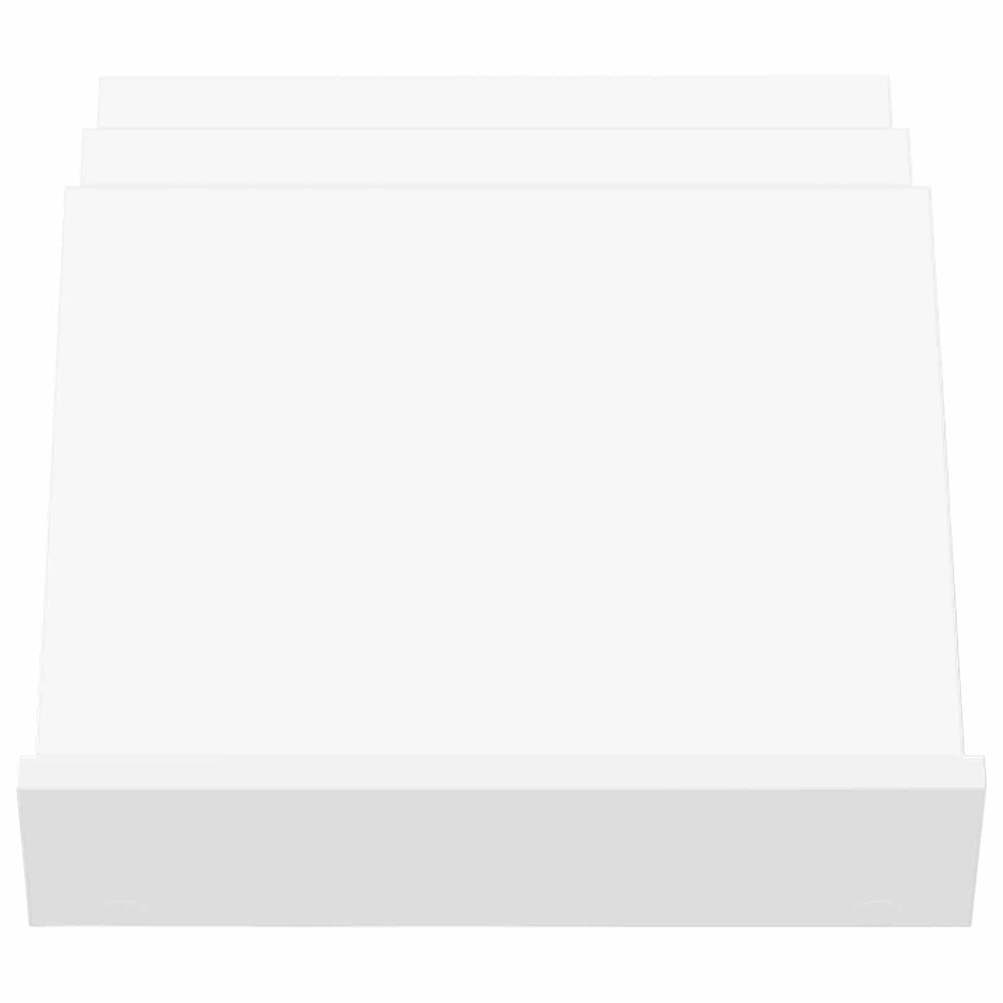 Scaffale per riviste Bianco 53 x 40 x 28.5 cm Legno multistrato