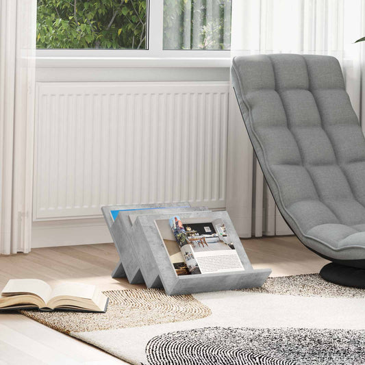 Scaffale per riviste Grigio Concretè 53 x 40 x 28.5 cm