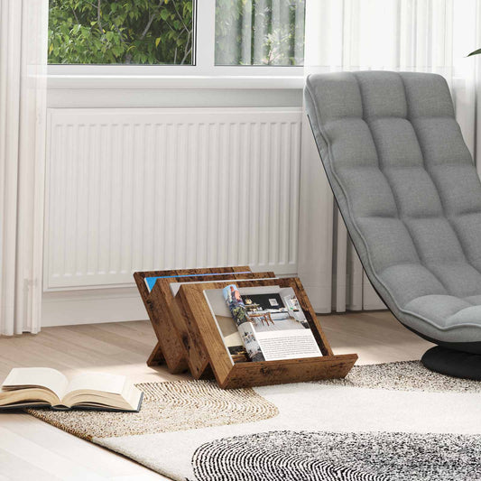 Scaffale per riviste Legno vecchio 53 x 40 x 28.5 cm