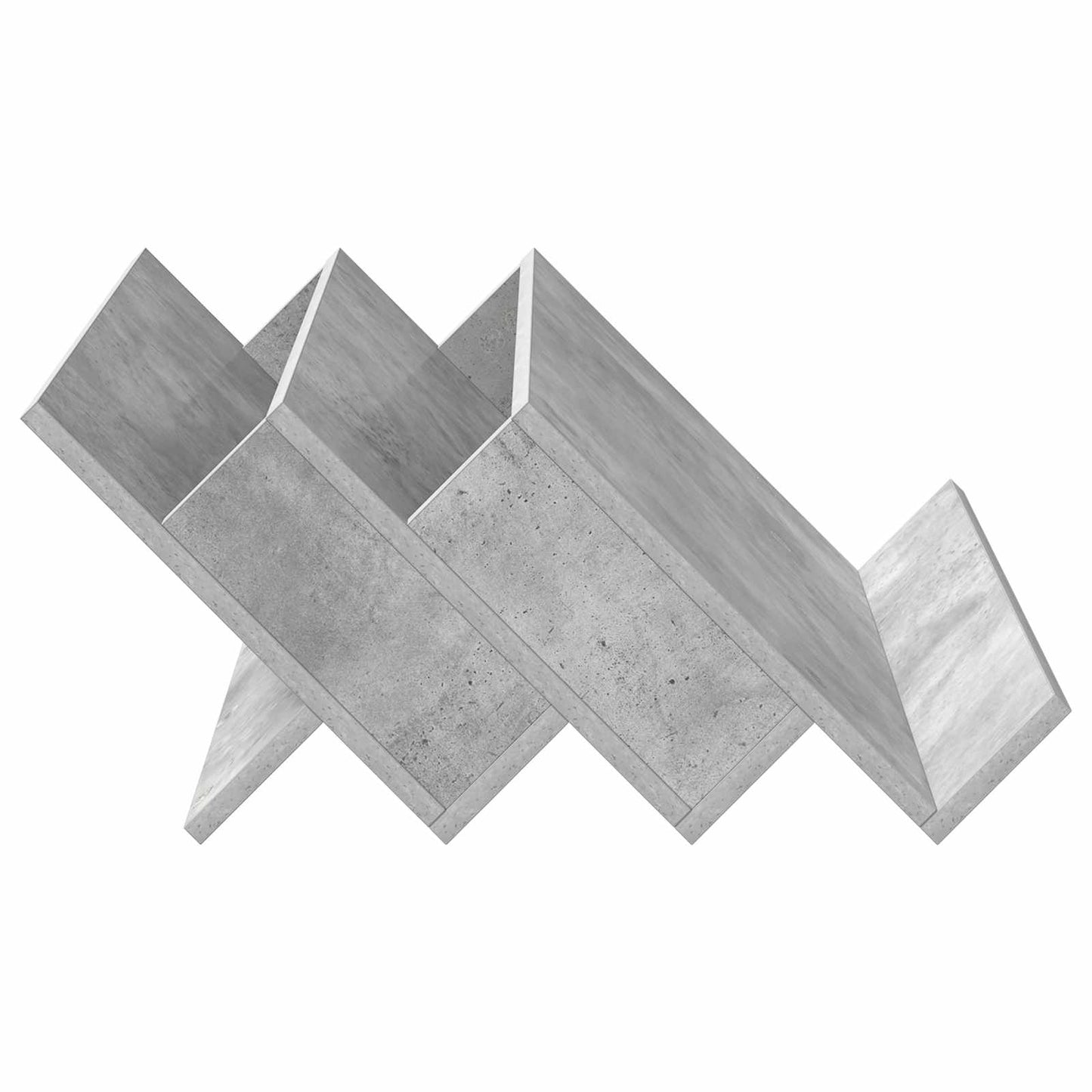 Scaffale per riviste Grigio Concretè 65 x 53 x 28,5 cm