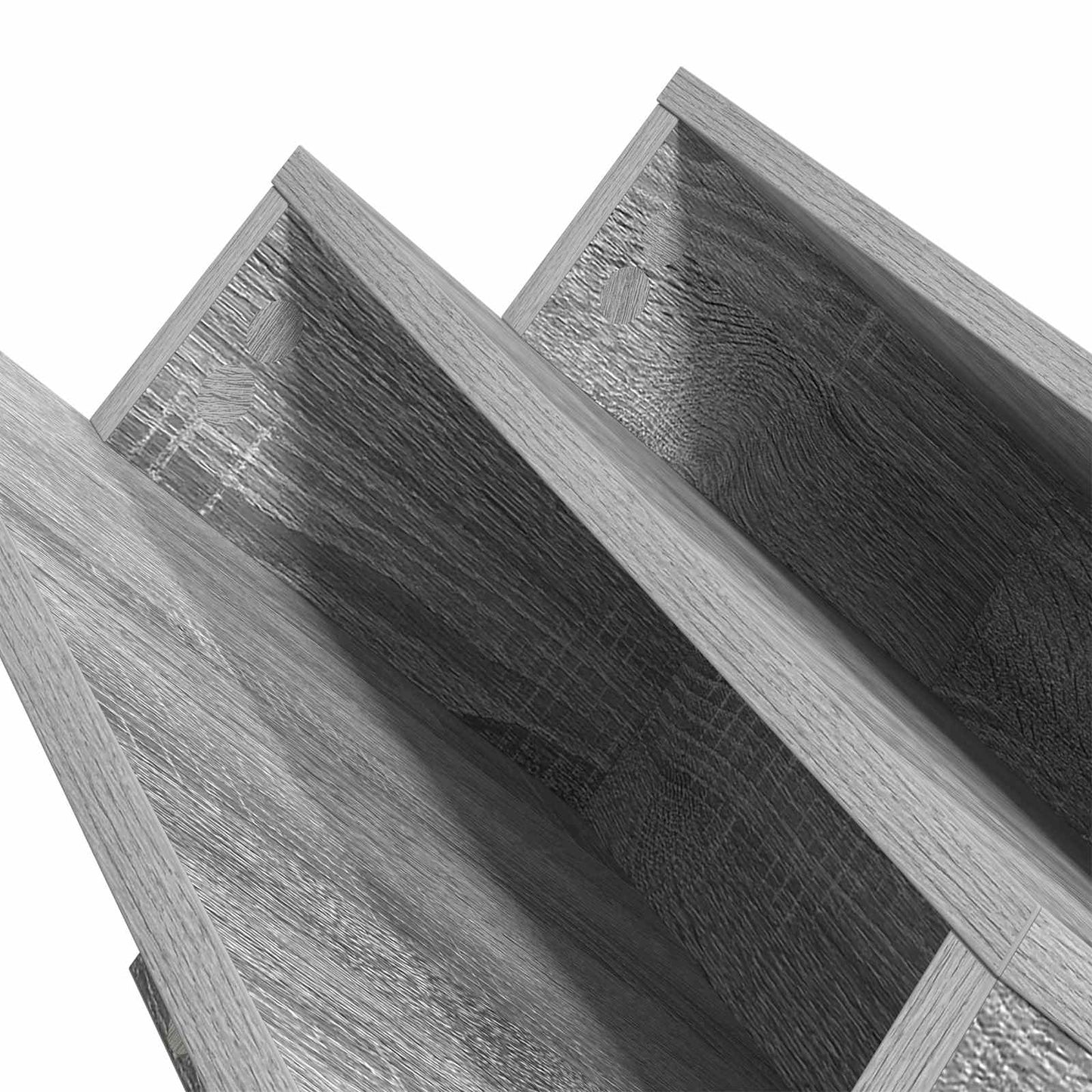 Scaffale per riviste Grigio Sonoma 65 x 53 x 28,5 cm