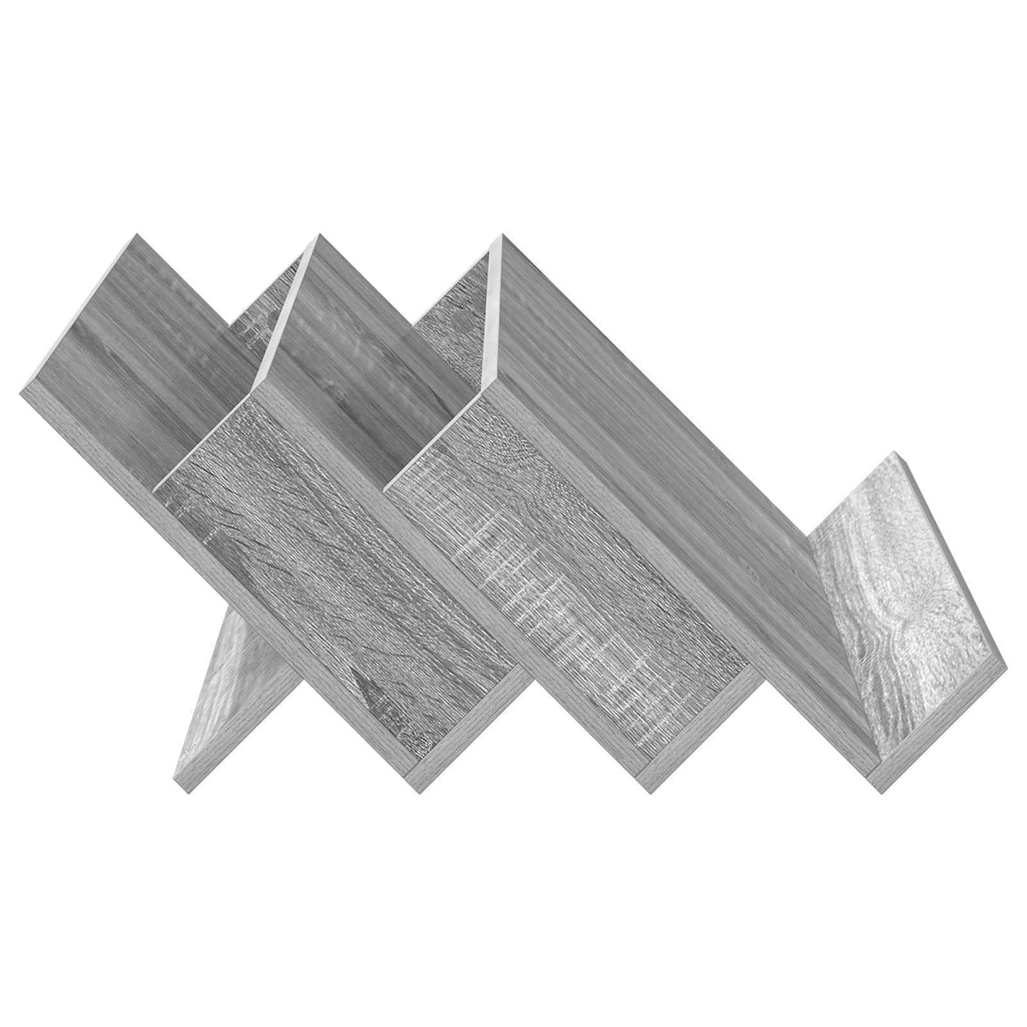 Scaffale per riviste Grigio Sonoma 65 x 53 x 28,5 cm