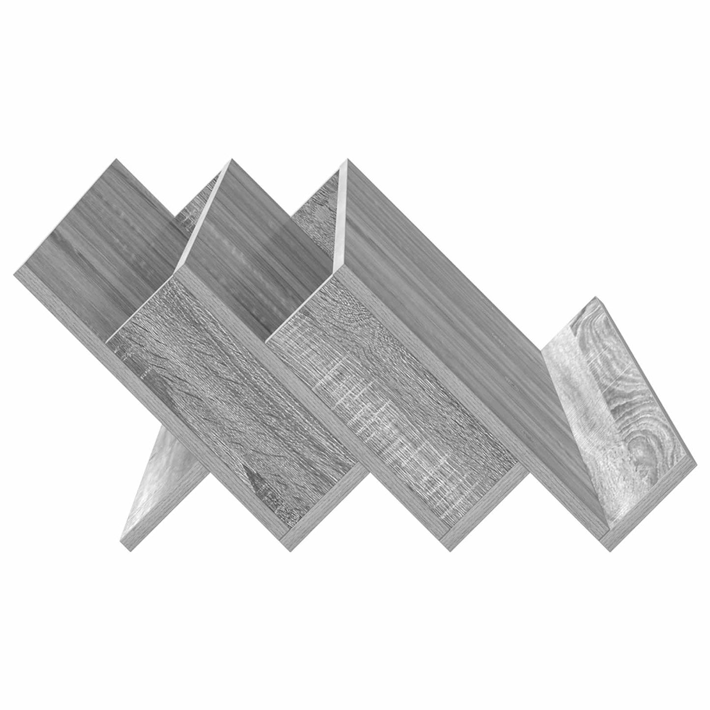 Scaffale per riviste Grigio Sonoma 90 x 53 x 28,5 cm