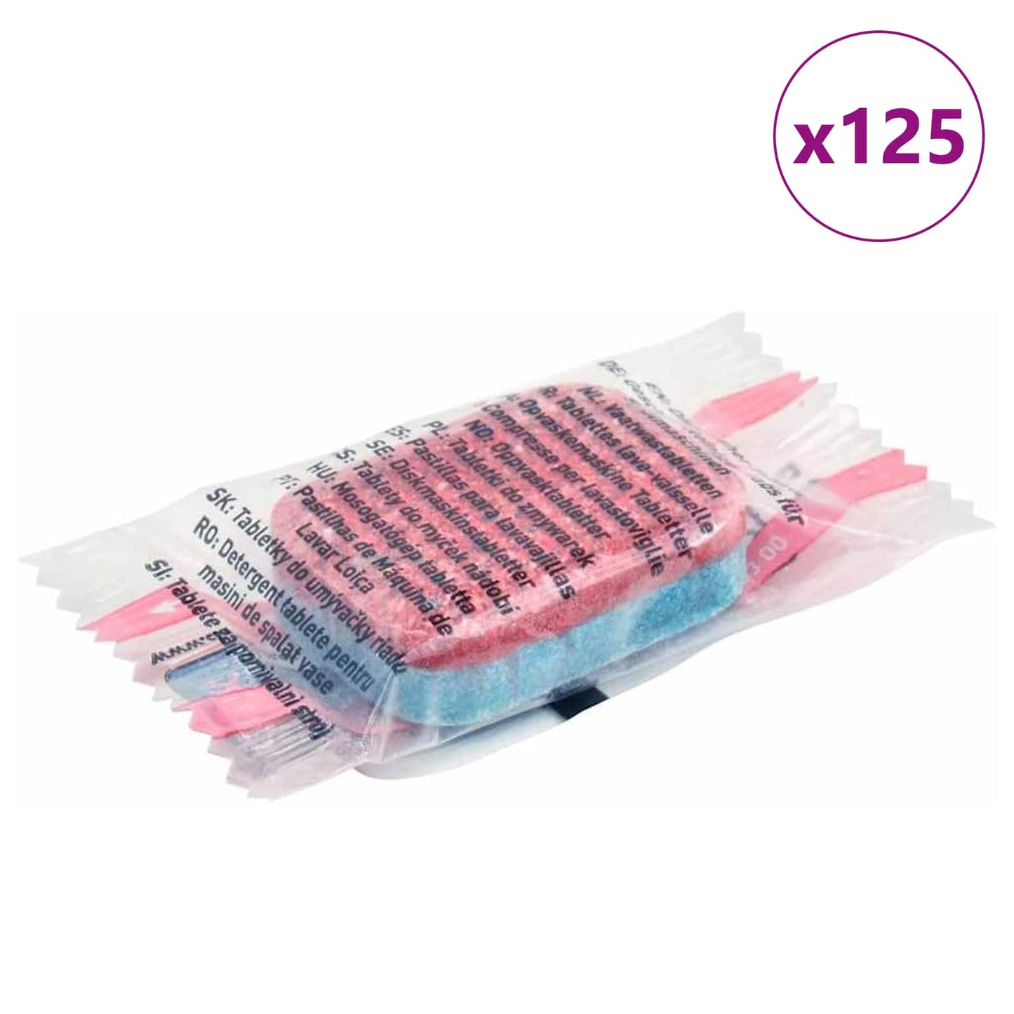 Compresse per lavastoviglie 125 pcs | homemem39
