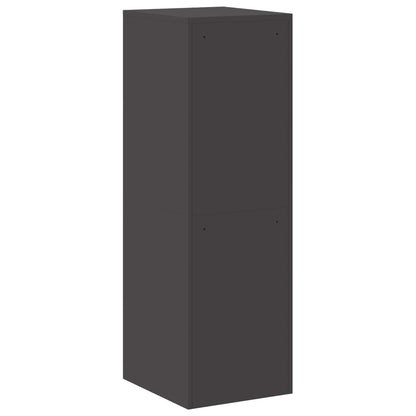 Armadio per File con cassetto 2 pcs Nero 44 x 50 x 139 cm