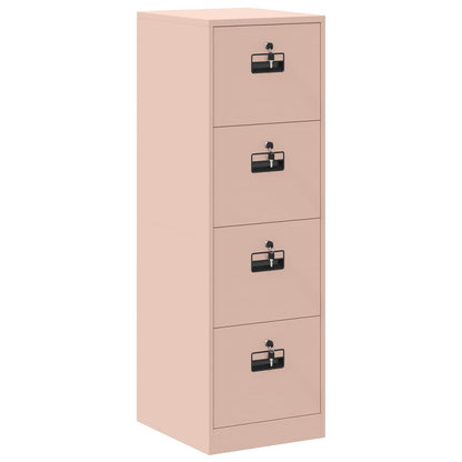 Armadio per File con cassetto 2 pcs Rosa 44 x 50 x 139 cm