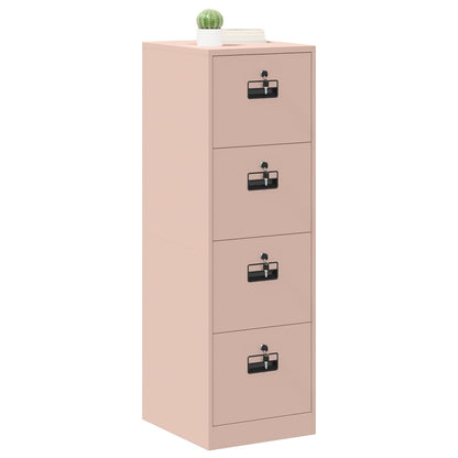 Armadio per File con cassetto 2 pcs Rosa 44 x 50 x 139 cm