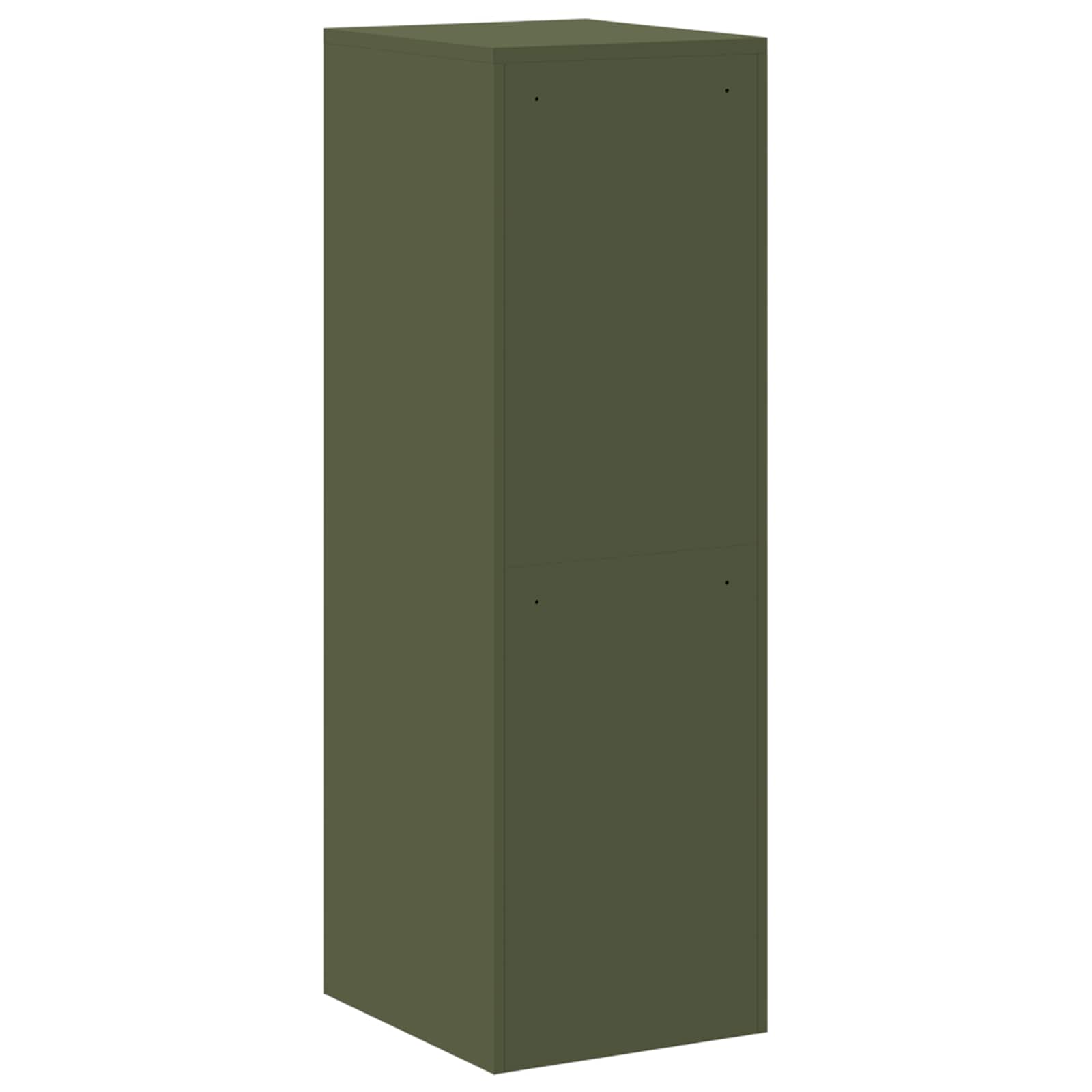 Armadio per File Geometrico 2 pcs Verde oliva 44 x 50 x 139 cm | homemem39