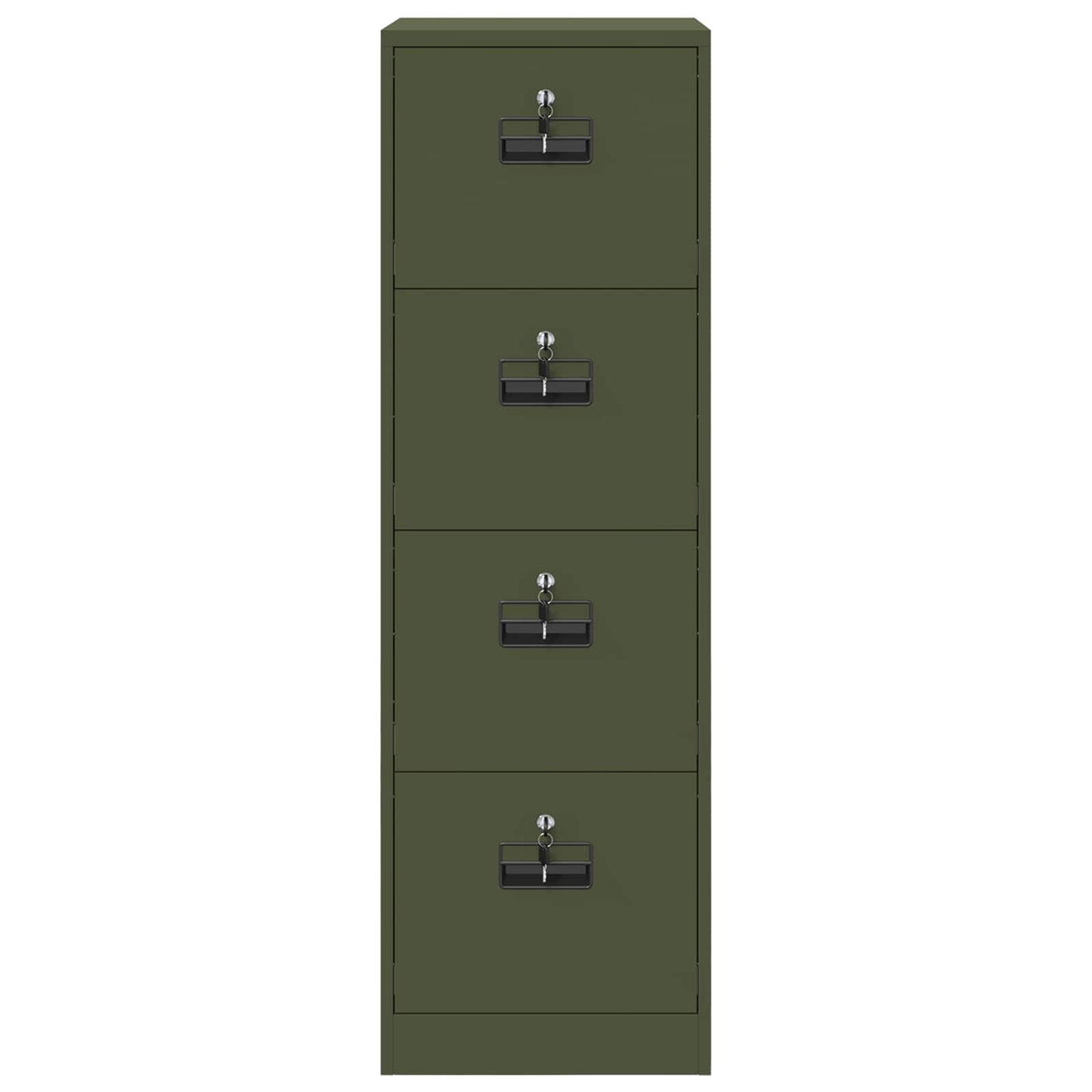 Armadio per File Geometrico 2 pcs Verde oliva 44 x 50 x 139 cm | homemem39
