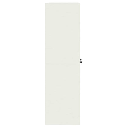 Armadio 2 pcs Bianco 90 x 40 x 140 cm Acciaio laminato a freddo