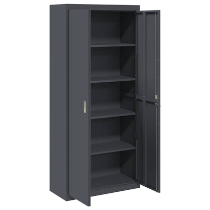 Armadio con archiviazione 2 pcs Antracite 90 x 40 x 200 cm
