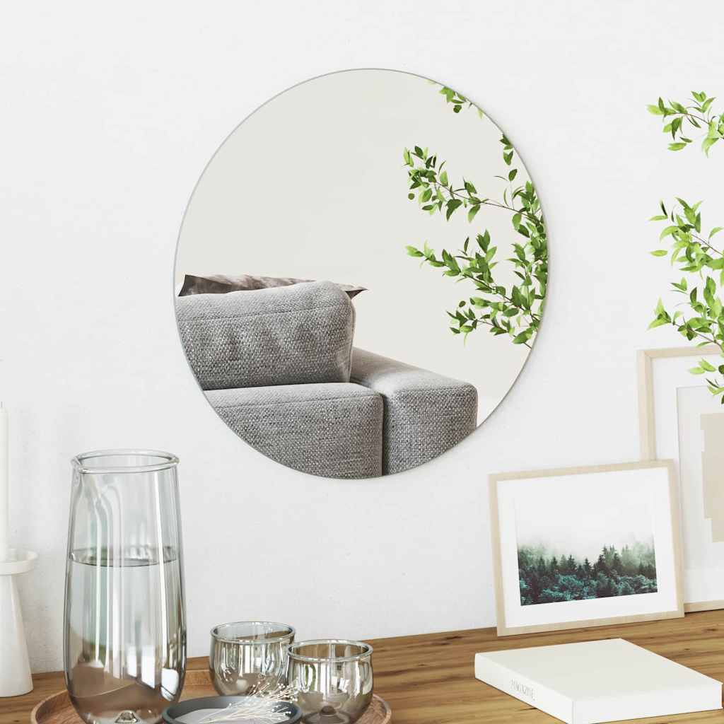 Specchio da parete Rotondo Ø 40 cm vetro temperato | homemem39