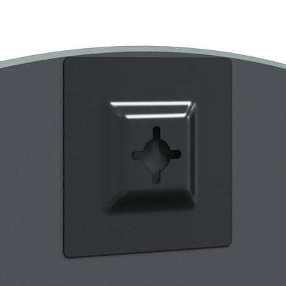 Specchio da parete Rotondo Ø 70 cm vetro temperato