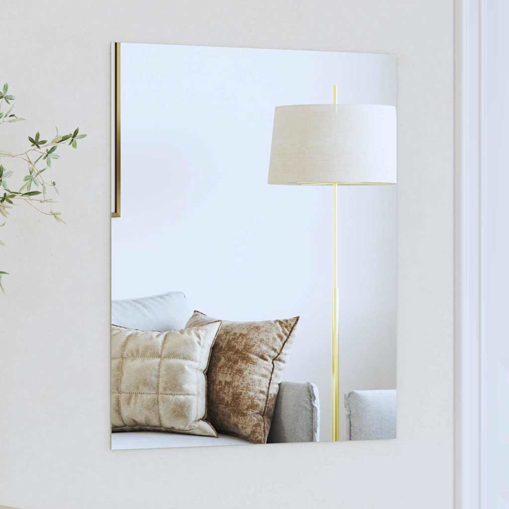 Specchio da parete Rettangolare 50 x 60 cm vetro temperato | homemem39