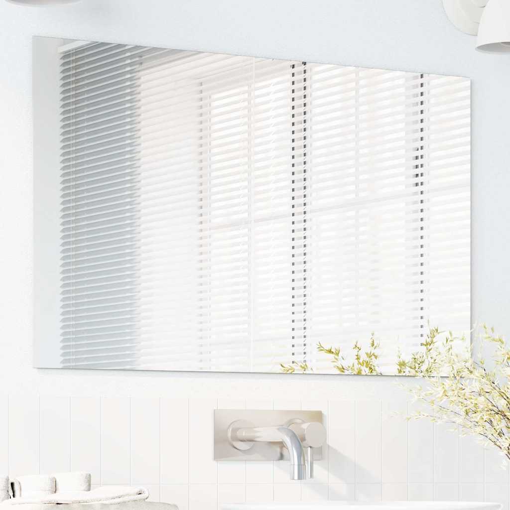 Specchio da parete Rettangolare 50 x 80 cm vetro temperato | homemem39