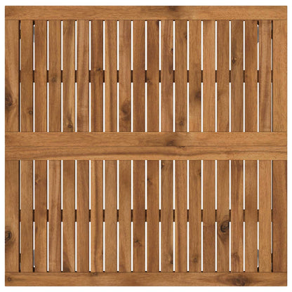 Tavolino da salotto Naturale e Bianco 80 x 80,5 x 45 cm