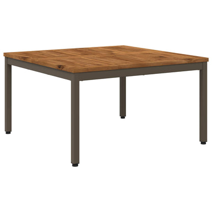 Tavolino da salotto Naturale e Caffè 80 x 80,5 x 45 cm