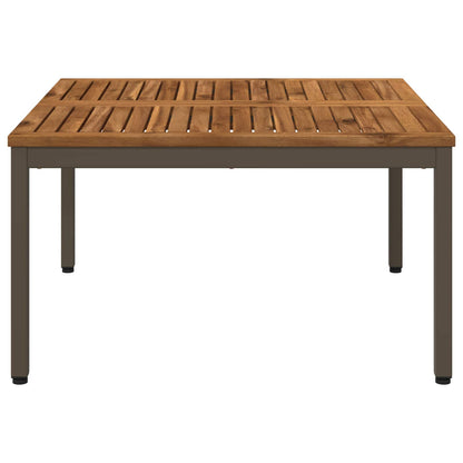 Tavolino da salotto Naturale e Caffè 80 x 80,5 x 45 cm
