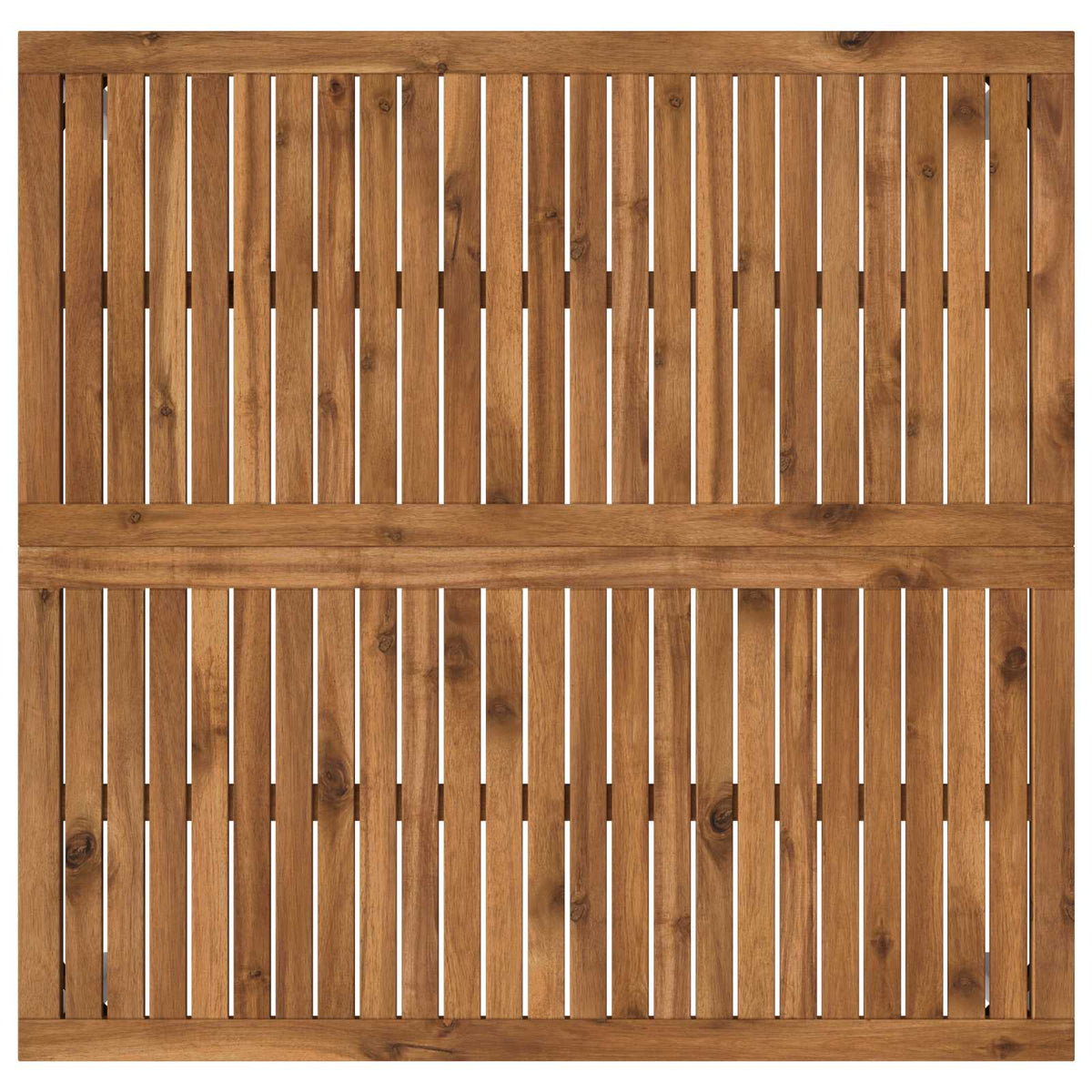 Tavolino da salotto Naturale e Bianco 98 x 100,5 x 45 cm