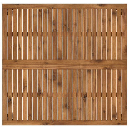 Tavolino da salotto Naturale e Bianco 98 x 100,5 x 45 cm