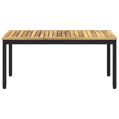Tavolino da salotto Bianco e Nero 49 x 100,5 x 45 cm