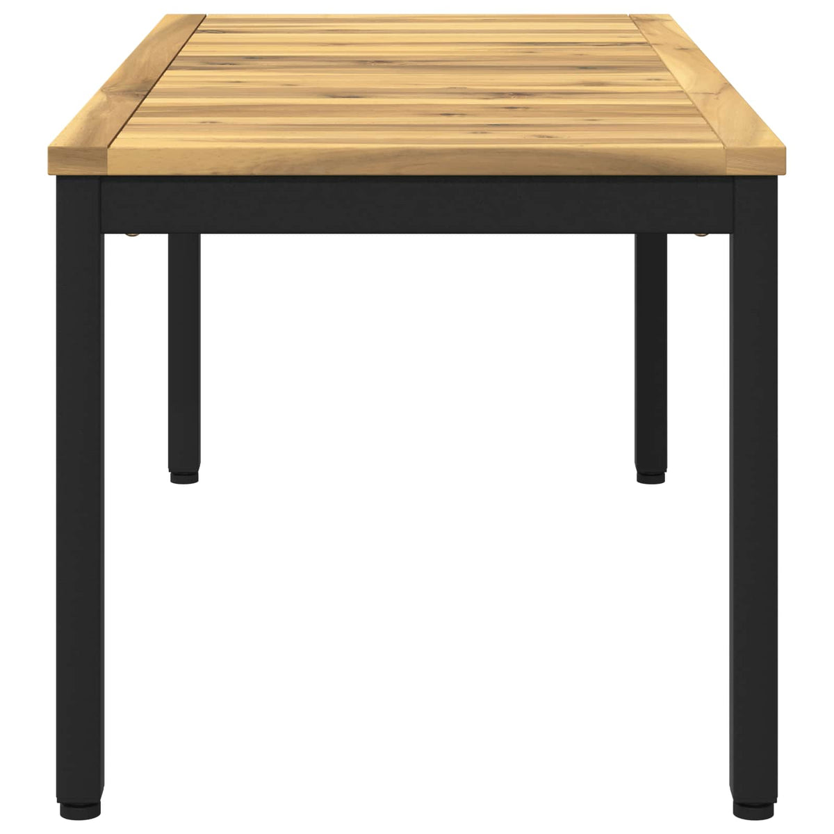 Tavolino da salotto Bianco e Nero 49 x 100,5 x 45 cm