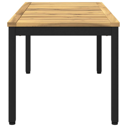 Tavolino da salotto Bianco e Nero 49 x 100,5 x 45 cm