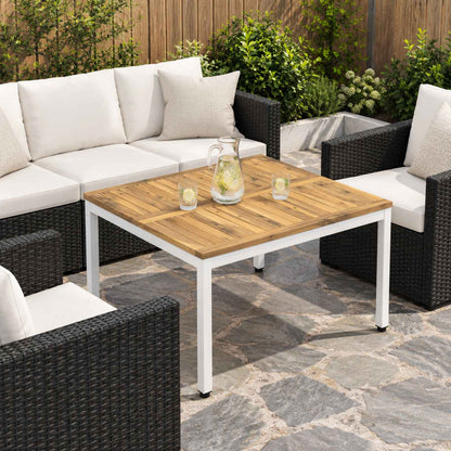 Tavolino da salotto Bianco 80 x 80,5 x 45 cm