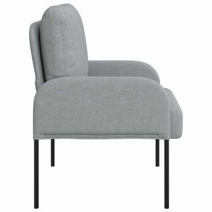 Divani con cuscino 55cm Grigio chiaro Legno compensato | homemem39